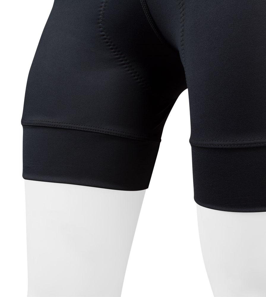 Women's Glitch Padded Cycling Shorts Leg Band Detail