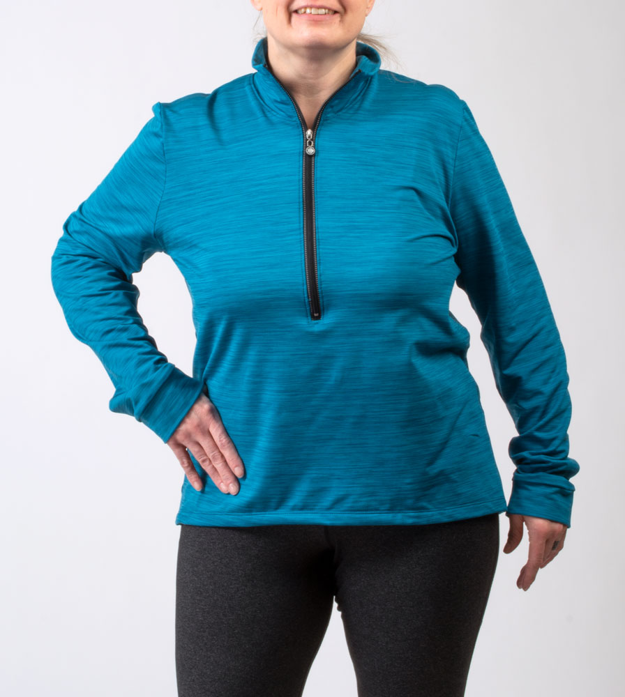 Women's Thrive Pullover | HeatherTech Fleece | Made in USA | Aero Tech