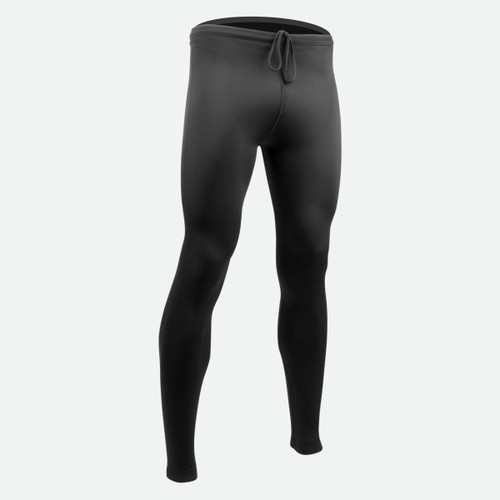 Men's Black Spandex Tight Unpadded Compression Workout Tights