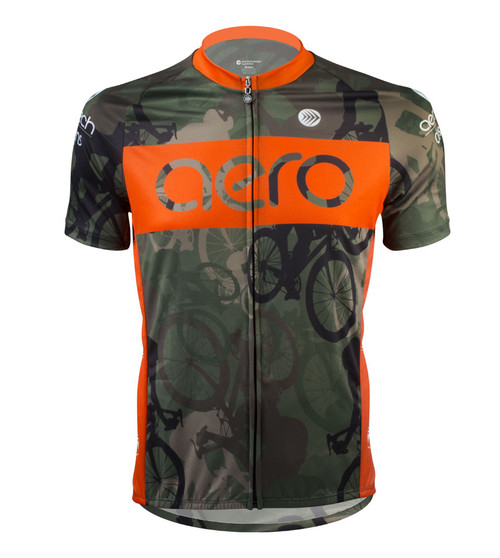 camouflage cycling jersey