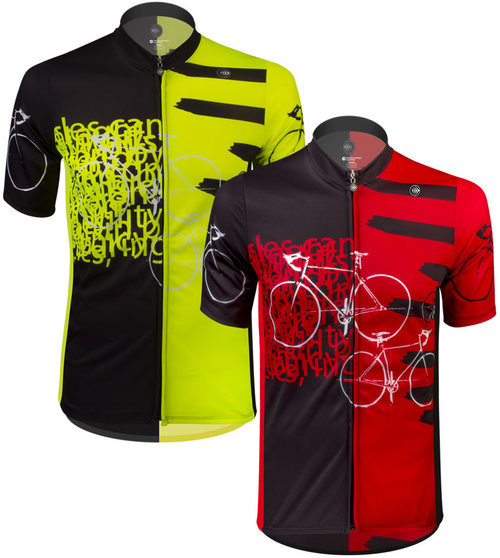 safety cycling jersey