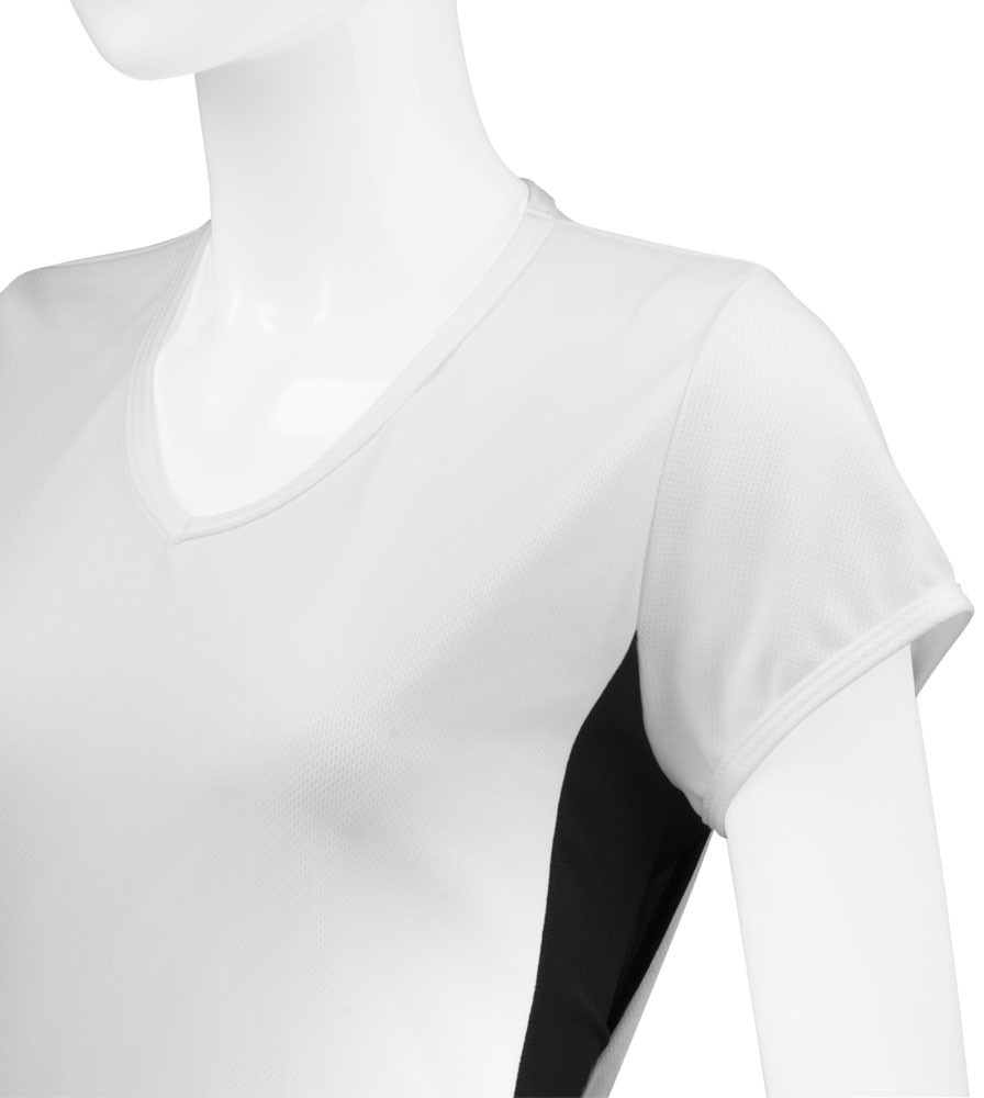 Women's Luna Tech Tee Top Front Detail