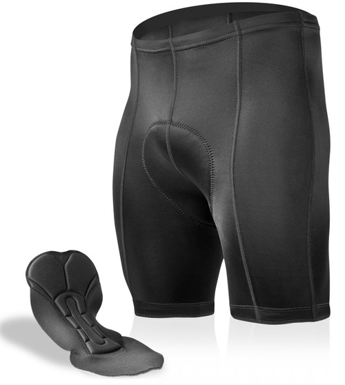 petite black cycling shorts