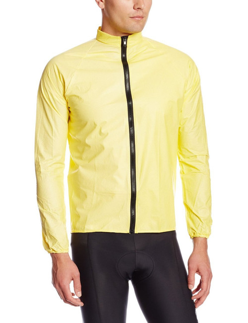 AERO|TECH|DESIGNS Rainshield Hooded Cycling Rain Jacket Yellow AERO|TECH|DESIGNS Rainshield Hooded Cycling Rain Jacket Yellow