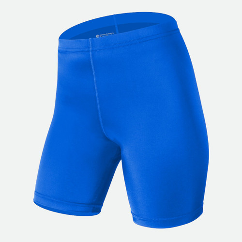 Short De Compression Femme Athletic Works - Noir, Taille S (28" Tour De Taille) - Polyester/élasthanne - Occasion