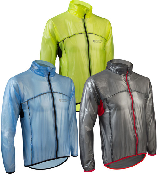 women's packable cycling jacket