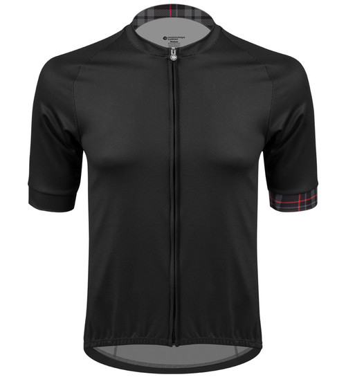 激安通販特集！ Mens_BlackNoir_CyclingJersey_F トップス
