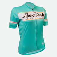 Women's Sea Foam Green Classic Script Jersey Off Front View