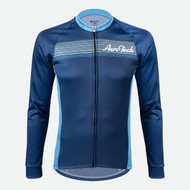 Tall Men's Skyline Long Sleeve Bike Jersey Front