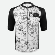 Men's I Love Dogs Cycling Jersey - Front