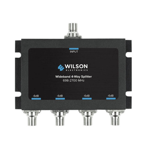 Wilson Electronics Wilson Electronics -6db 4-way Splitter for 698-2700 MHz 75ohm or 850036