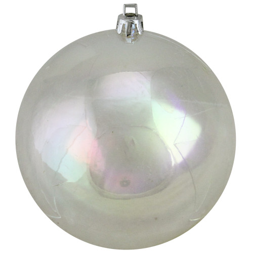 Clear Transparent Shatterproof Christmas Ball Ornament 4" (100mm)