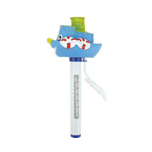 10" Kiddie Cruise Ship Swimming Pool Floating Thermometer
