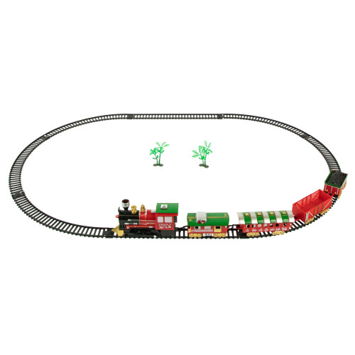 21-Piece Animated and Musical Classic Christmas Train Set