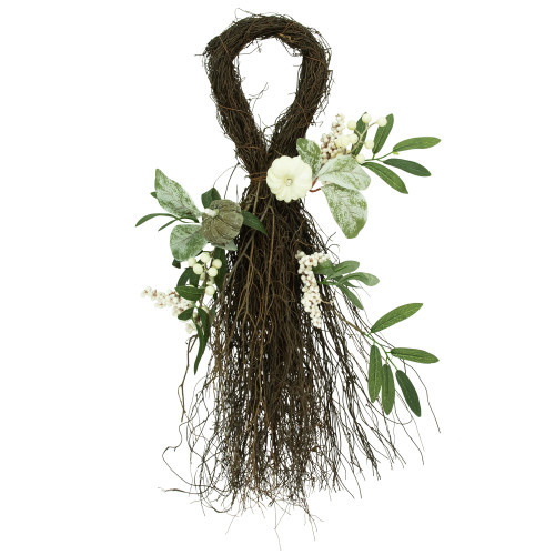 Pumpkins and Berries Artificial Fall Harvest Decoration - 24"