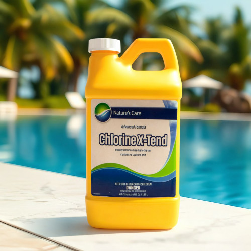 64 Oz. Nature's Care Chlorine X-Tend for Swimming Pools