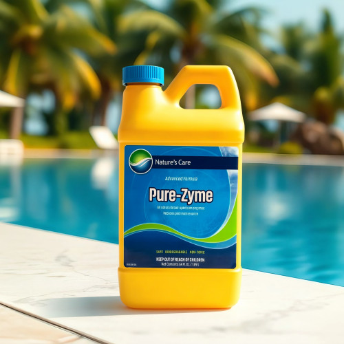 64 Oz. Nature's Care Pure Zyme Clarifier for Swimming Pools