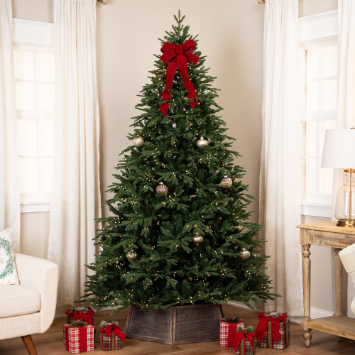 Real Touch™ Pre-Lit Ashburn Pine Artificial Christmas Tree - 7.5' Warm White LED