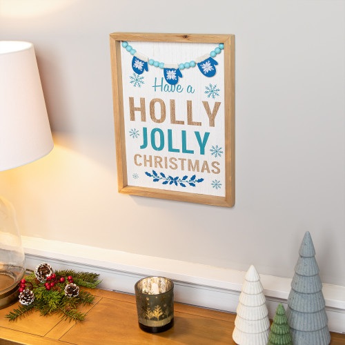Have A Holly Jolly Christmas Framed Wall Art - 15.5" x 11.75"