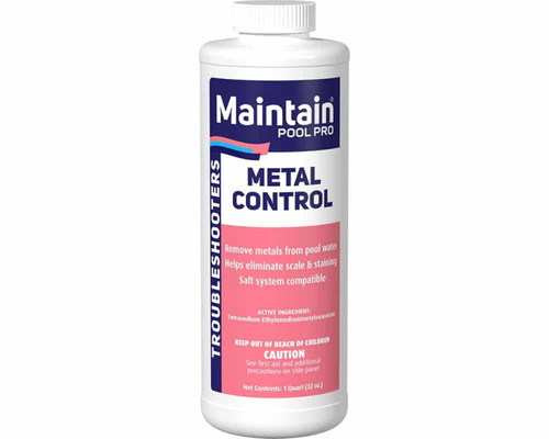Maintain Pool Pro Metal Control - 1 Quart
