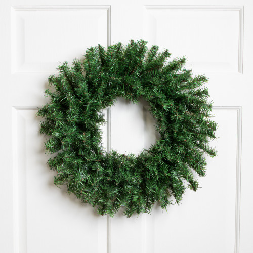 Canadian Pine Small Artificial Christmas Wreath - 20" - Unlit