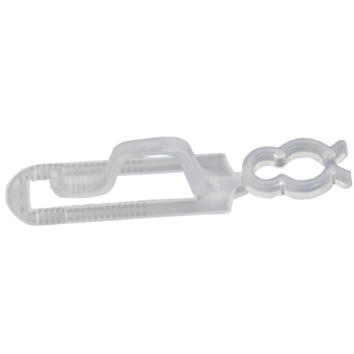 Omni All-In-One Universal Gutter and Shingle LED Christmas Light Clips - 60ct - Clear