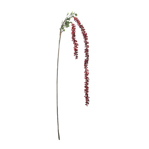 Hanging Berries Artificial Christmas Spray - 23" - Red