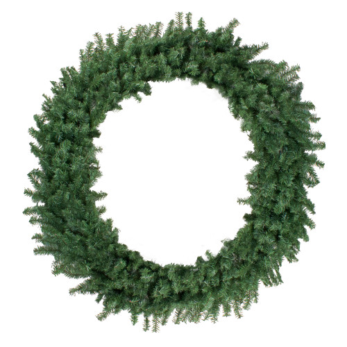 Canadian Pine Commercial Artificial Christmas Wreath - 6' - Unlit