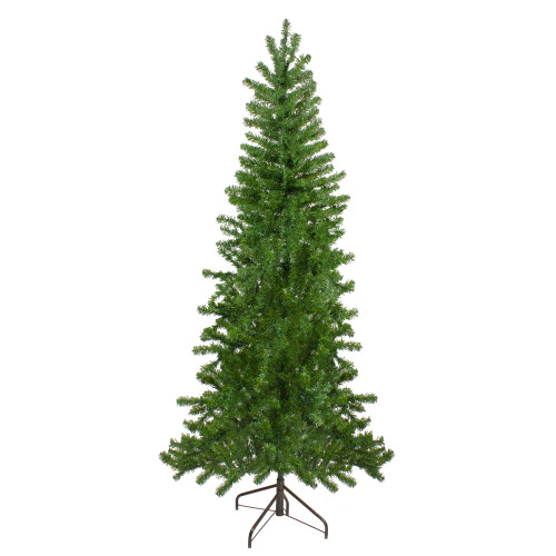 Slim Canadian Pine Artificial Christmas Wall Tree - 7.5' - Unlit