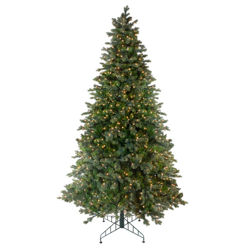 9' Pre-Lit Medium Savannah Spruce Artificial Christmas Tree - Clear Lights