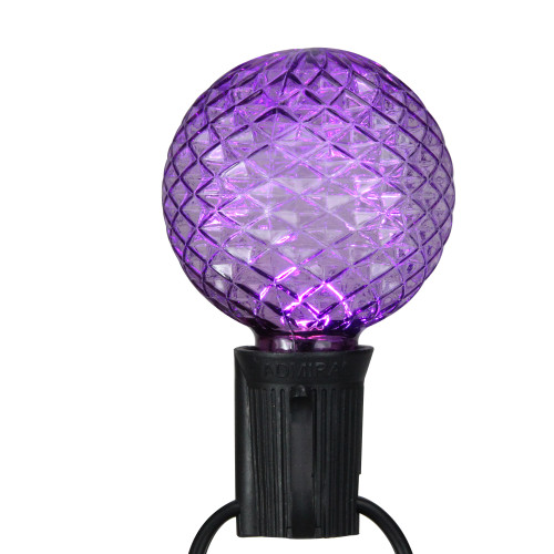 LED Faceted G50 Globe Christmas Replacement Bulbs - Multicolor - Pack of 25