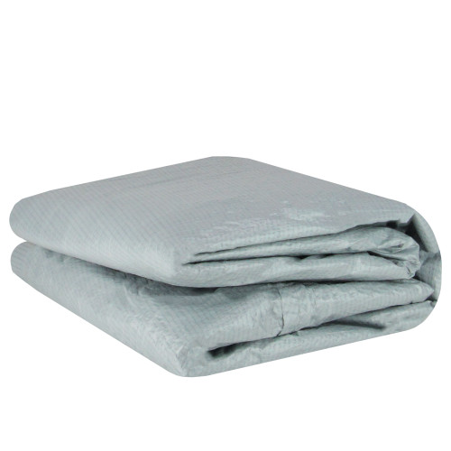 19.5' x 11.5' Aperture Oval Swimming Pool Cover with Rope Ties