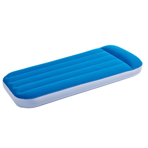 5' Children's Blue Indoor/Outdoor Air Mattress with Head Rest