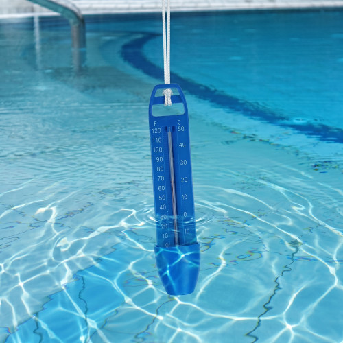 6.5" Easy Read Swimming Pool Thermometer with Cord