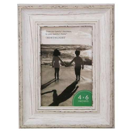 Distressed Vintage Picture Frame - for 4" x 6" Photo - 8.5"