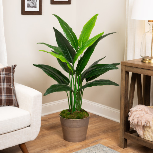 Traveller's Artificial Ravenala Tree in Pot - 51"