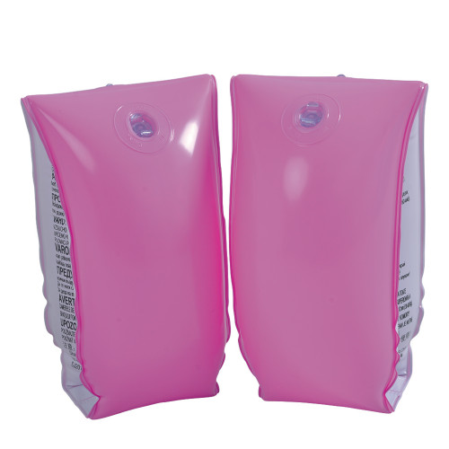Set of 2 Inflatable Pink Children's Arm Floats 6-12 years