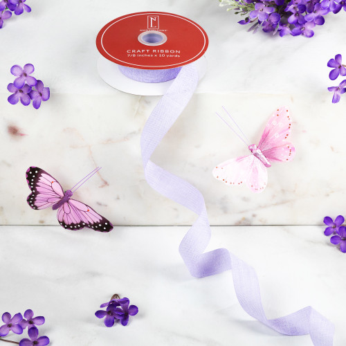 Grosgrain Craft Ribbon -7/8" x 10 Yards - Purple