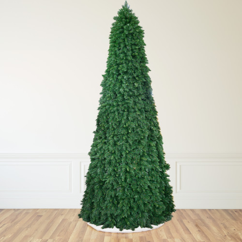 Pre-Lit Pencil Pine Artificial Christmas Tree - 15' - Clear Lights
