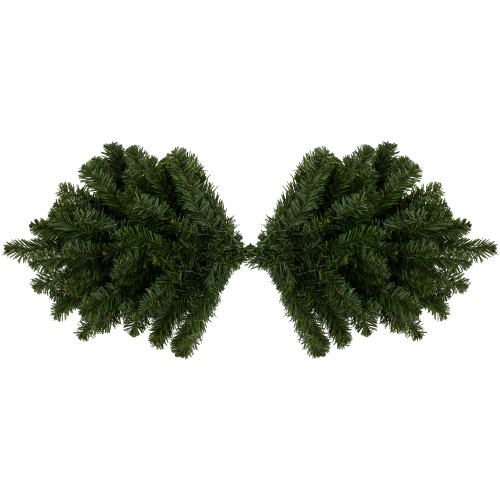 Canadian Pine Artificial Christmas Door Swag - 32" - Unlit