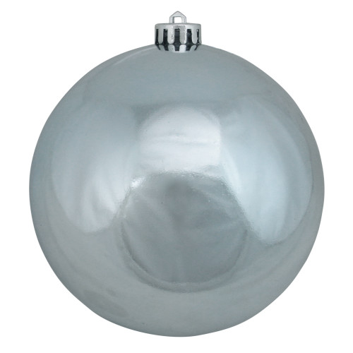 Shiny Shatterproof Commercial Christmas Ball Ornament - 6" (150mm) - Blue