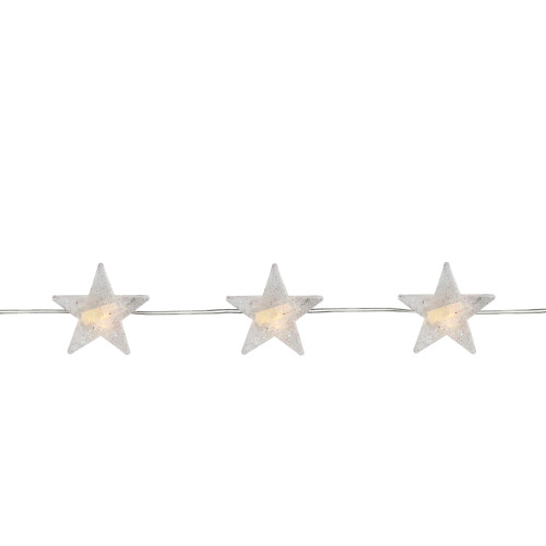 LED Star Micro Fairy Christmas Lights - Warm White - 6.25' Copper Wire - 20ct
