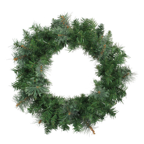 Mixed Cashmere Pine Artificial Christmas Wreath - 24" - Unlit