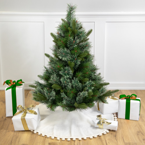 Full Ashcroft Cashmere Pine Artificial Christmas Tree - 3' - Unlit