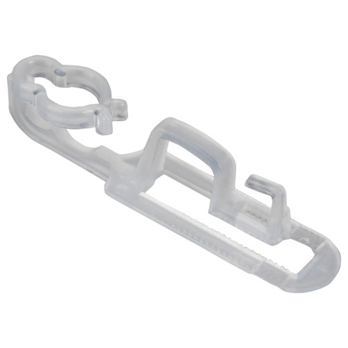 All-In-One Universal Gutter and Shingle Christmas Light Clips - Clear - 26ct