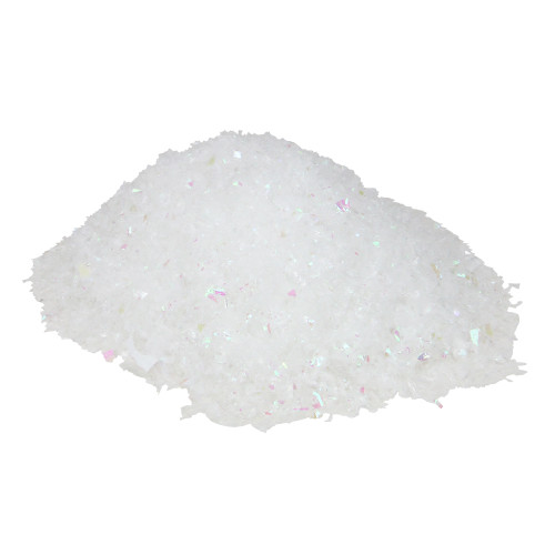 Iridescent Artificial Snow Twinkle Flakes Christmas Decoration 2 oz