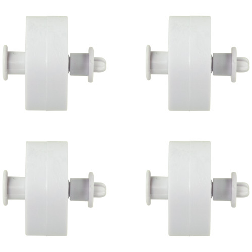 Set of 4 Replacement Wheels for Swimming Pool Vacuums 1.25"