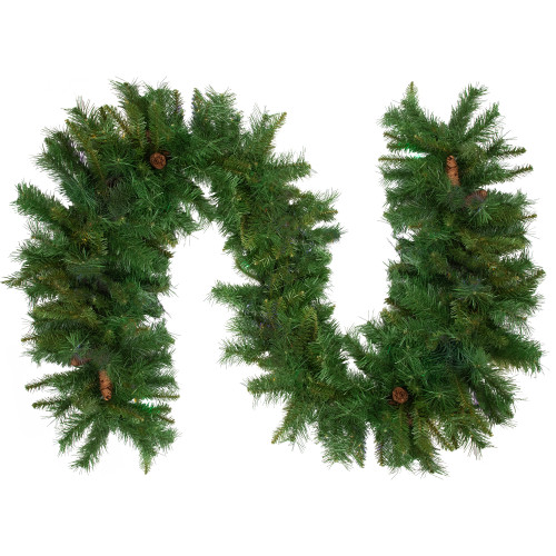 Dakota Red Pine and Pinecone Artificial Christmas Garland - 50' x 12" - Unlit