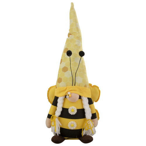 Honey Bee Girl Gnome Spring Figure - 16"