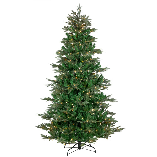 Real Touch™️ Pre-Lit Full Hudson Fir Artificial Christmas Tree - 9' - Warm White LED